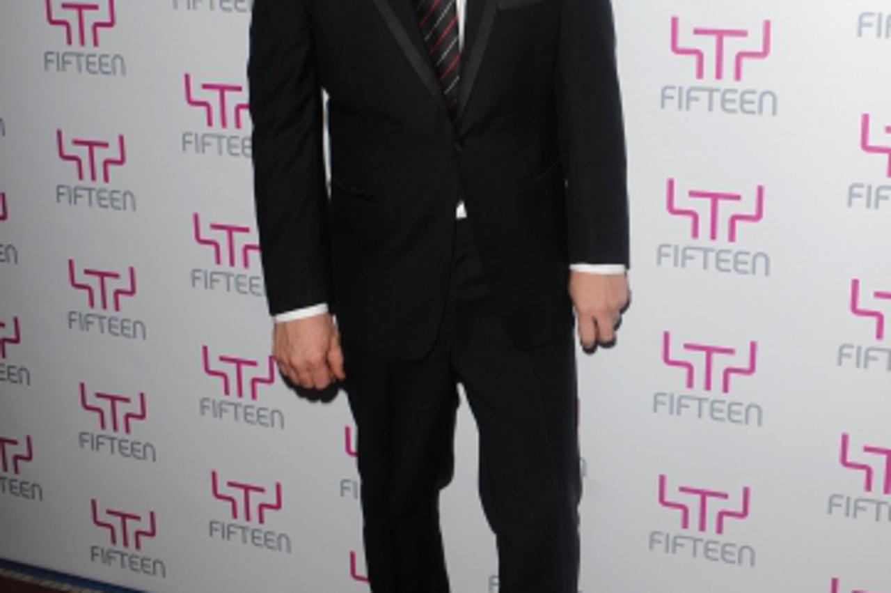 'Celebrity chef Jamie Oliver arrives for his Big Night Out, a fundraising event for the Fifteen Foundation, at Shoreditch Town Hall in east London.Photo: Press Association/PIXSELL'