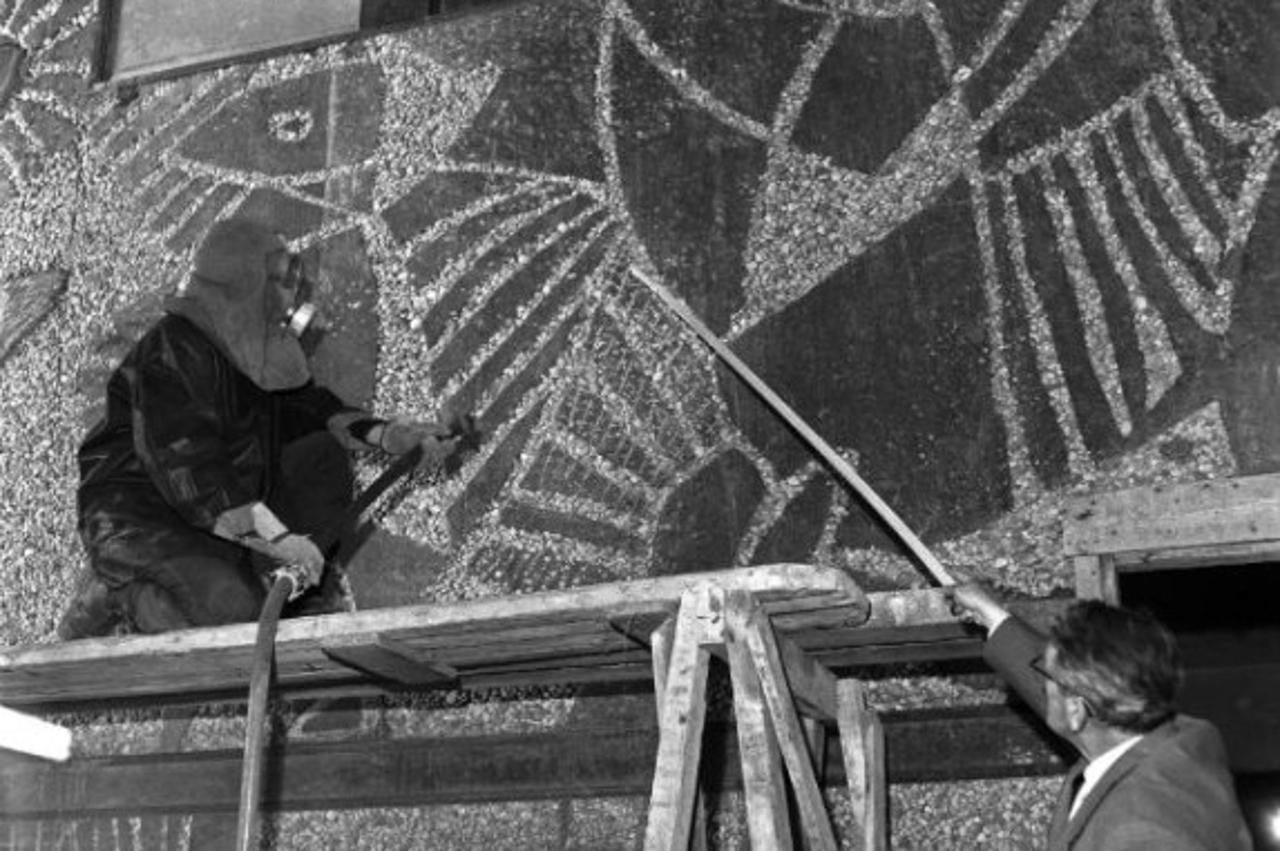 'Picassov mural u Oslu na kuci koja je 2011. ostecena u pohodu masovnog ubojice Breivika radio je Carl Nesjar (u Oslu 1958)'