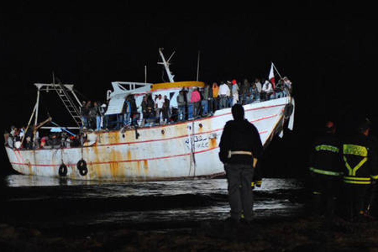 Imigranti na plovilu