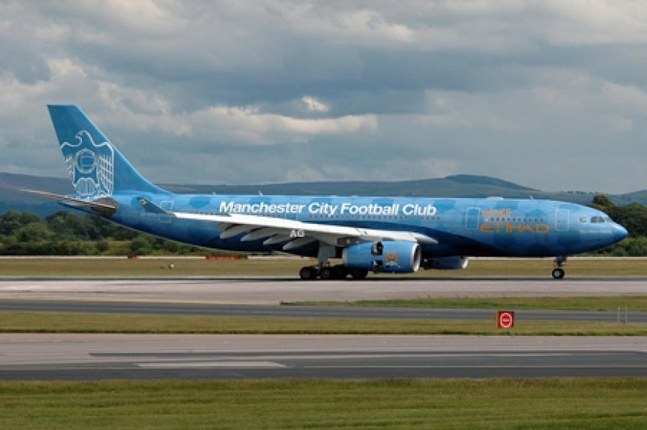 Manchester City avion