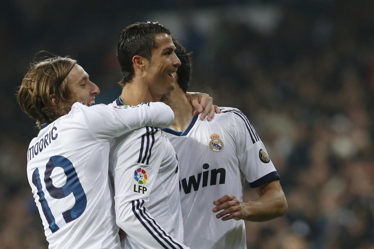 Real Madrid, Luka modrić, Cristiano Ronaldo (1)