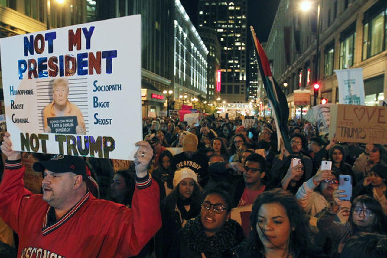 prosvjedi protiv Trumpa