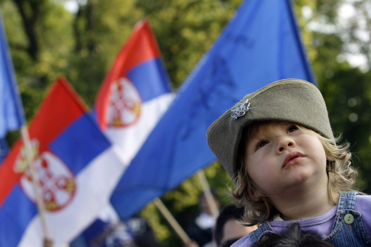 Prosvjed srpskih radikala za Ratka Mladića (1)