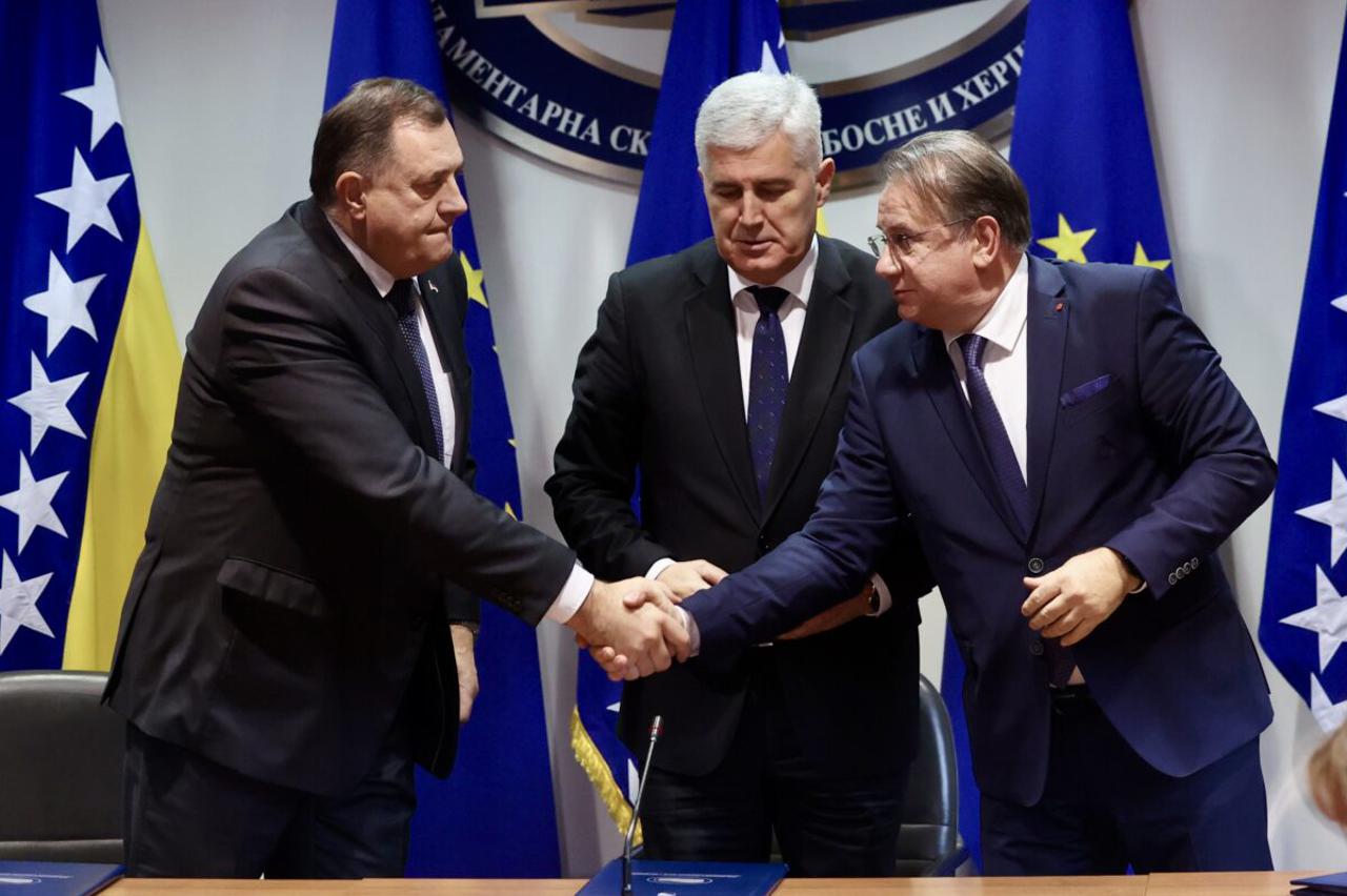 Čović, Nikšić i Dodik