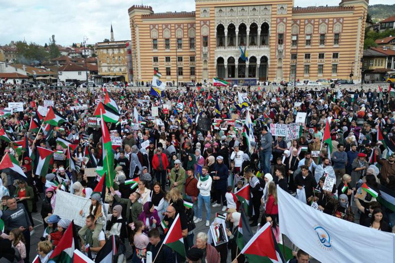 potpora Palestini u Sarajevu