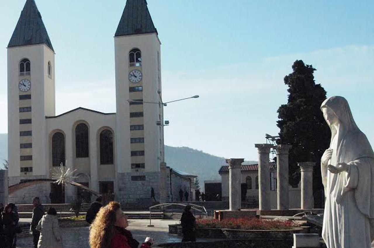Crkva sv.Jakova u Medjugorju  slavi vrijedan jubilej. Medjugorje, 12.01 2015..Snimio:Marijan Sivrić