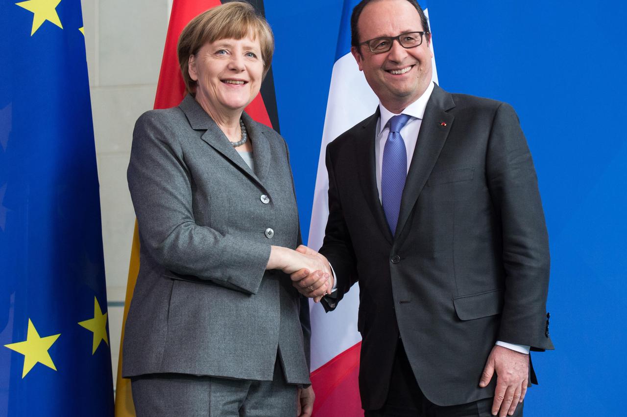 Merkel Hollande
